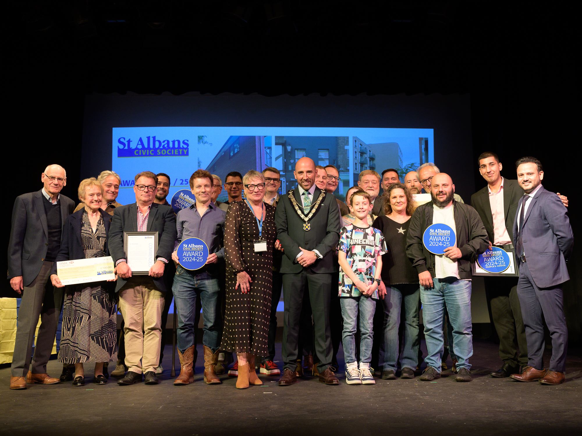 All the winners and commended nominees at this year's Civic Society Awards