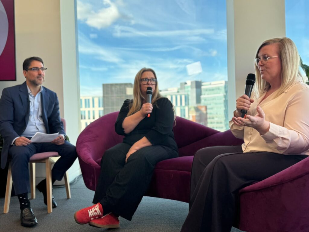 Melanie is a now an ambassdor for Convatec - a global medical products and technologies company which makes colostomy bags - and recently was a guest at their live online Town Hall meeting to 10,000 staff worldwide.