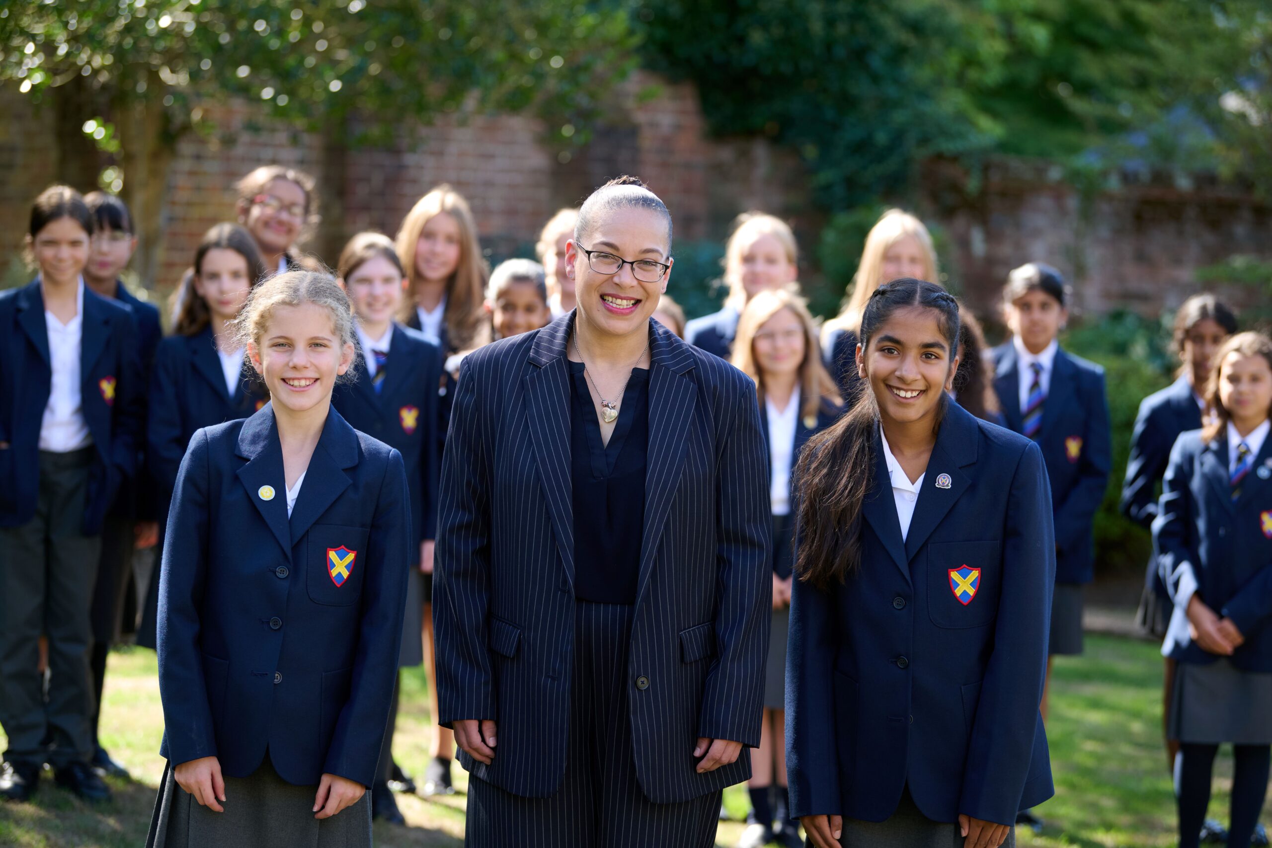 Anna Philpott, who joined St Albans School's Sixth Form in 1991, meets some of the school's first girls to join Year 7, 35 years later.