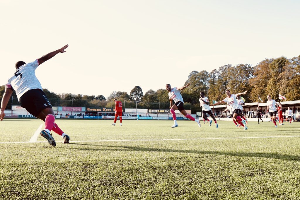 St Albans vs Carshalton Athletic. Photo: Shane Majer