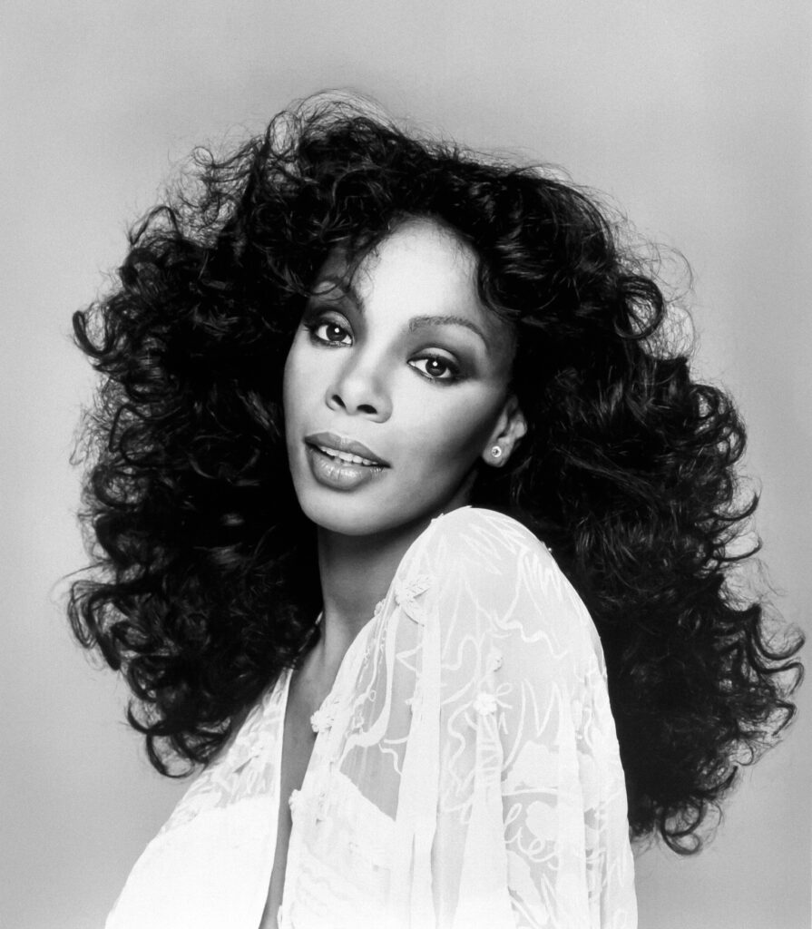 Donna Summer; 1977 publicity photo (Public Domain)
