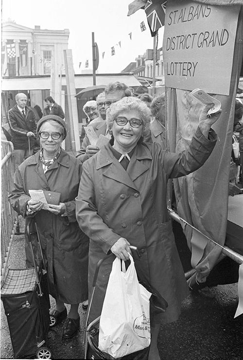She’s got her ticket! Photo courtesy of St Albans Museums;