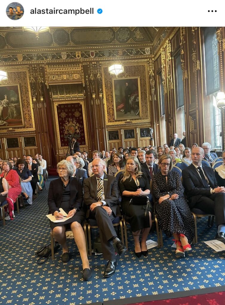 Stacey at the House of Lords