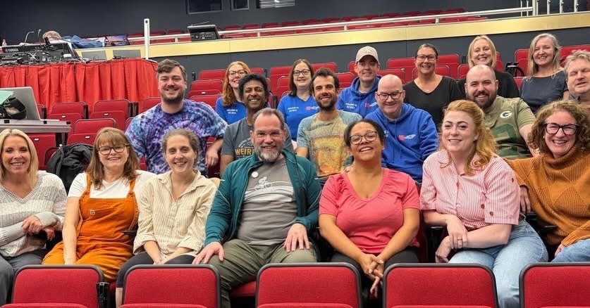 One of the local backstage crew, Craig Fisher, was aboard UA929, the 22nd flight diverted to Gander on 9/11. Craig joined the cast to share his story and remind them why it’s so important to keep telling Gander’s story of community, generosity and friendship in the face of adversity. The cast were also incredibly lucky to receive a personal video message from Beverly Bass, the pioneering pilot whose story helped inspire Come From Away.