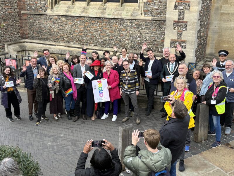 The official launch of Proud St Albans.