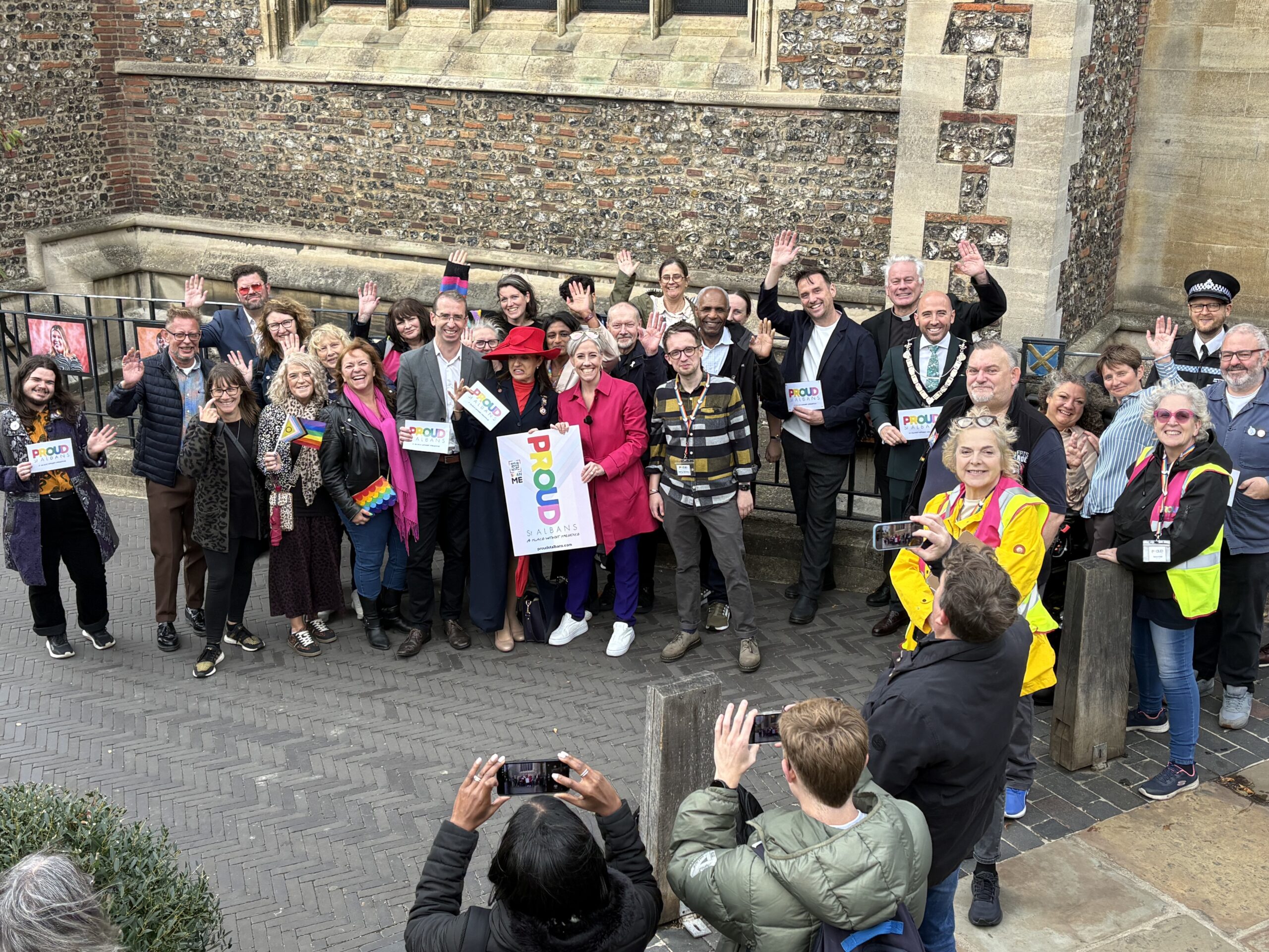 The official launch of Proud St Albans.