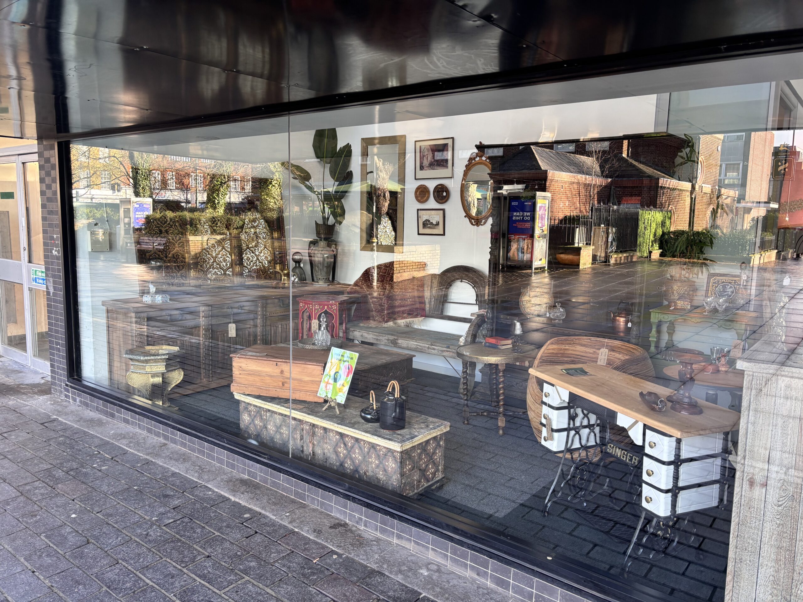 The current Emmaus shop in St Albans city centre.
