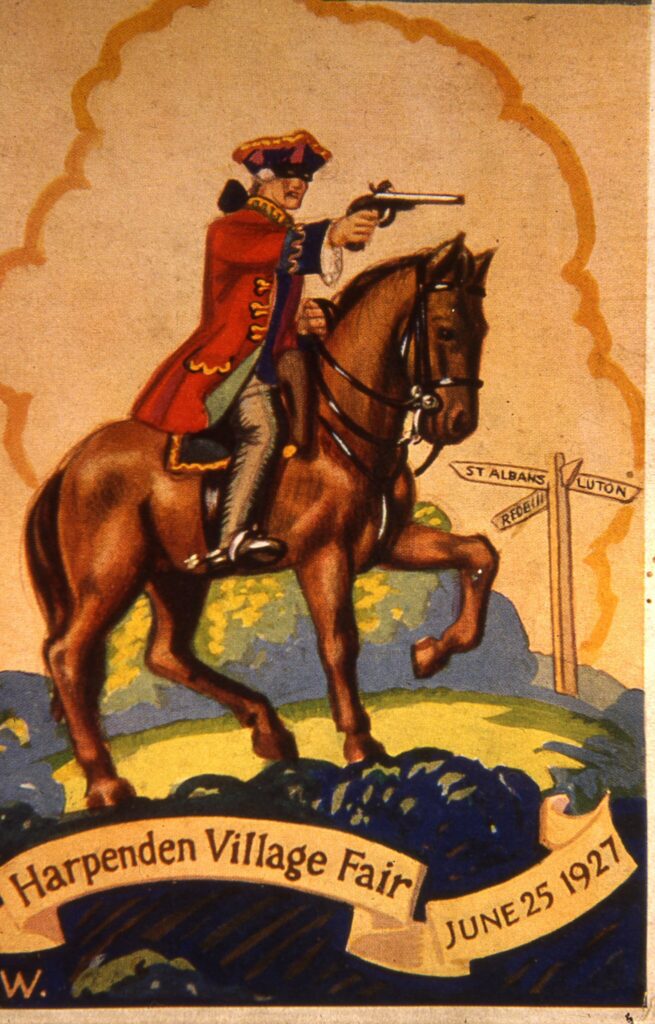 Poster for village fair 1927