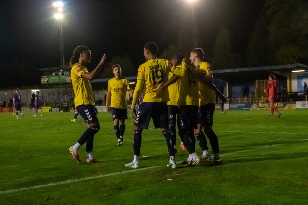 SACFC vs Hitchin. Photo: Jim Standen
