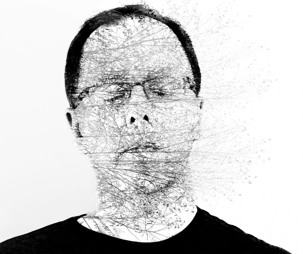 Self-portrait by Steve Collins