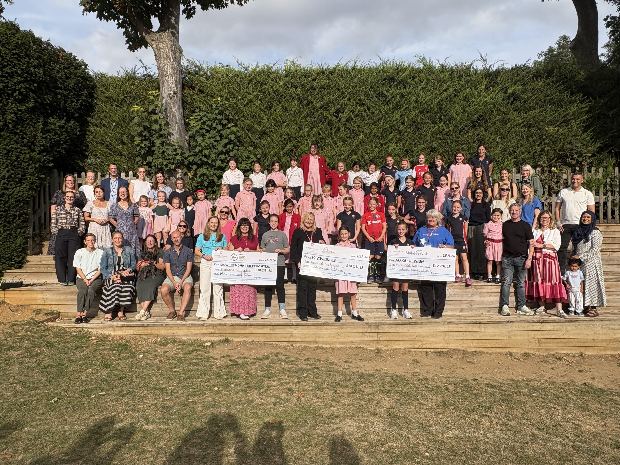 St Hilda's School charity donation event