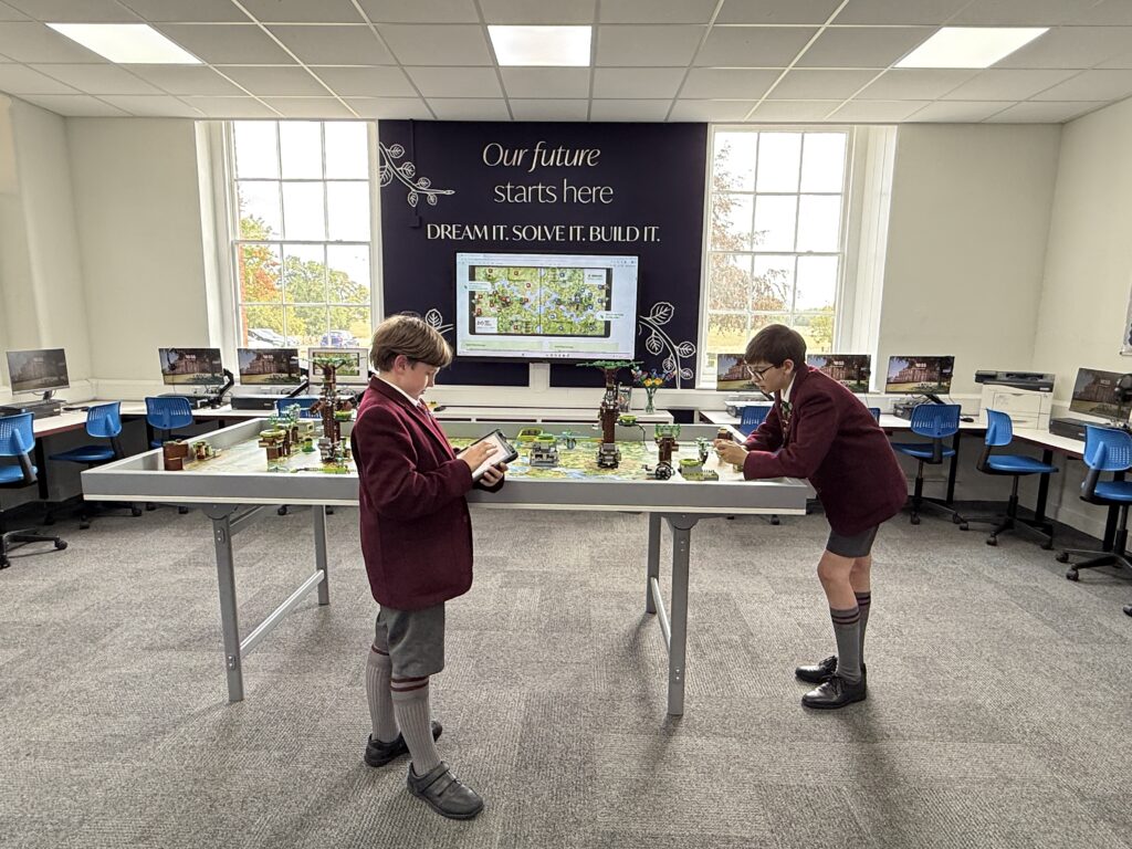 Beechwood Park School's new computing and robotics room.